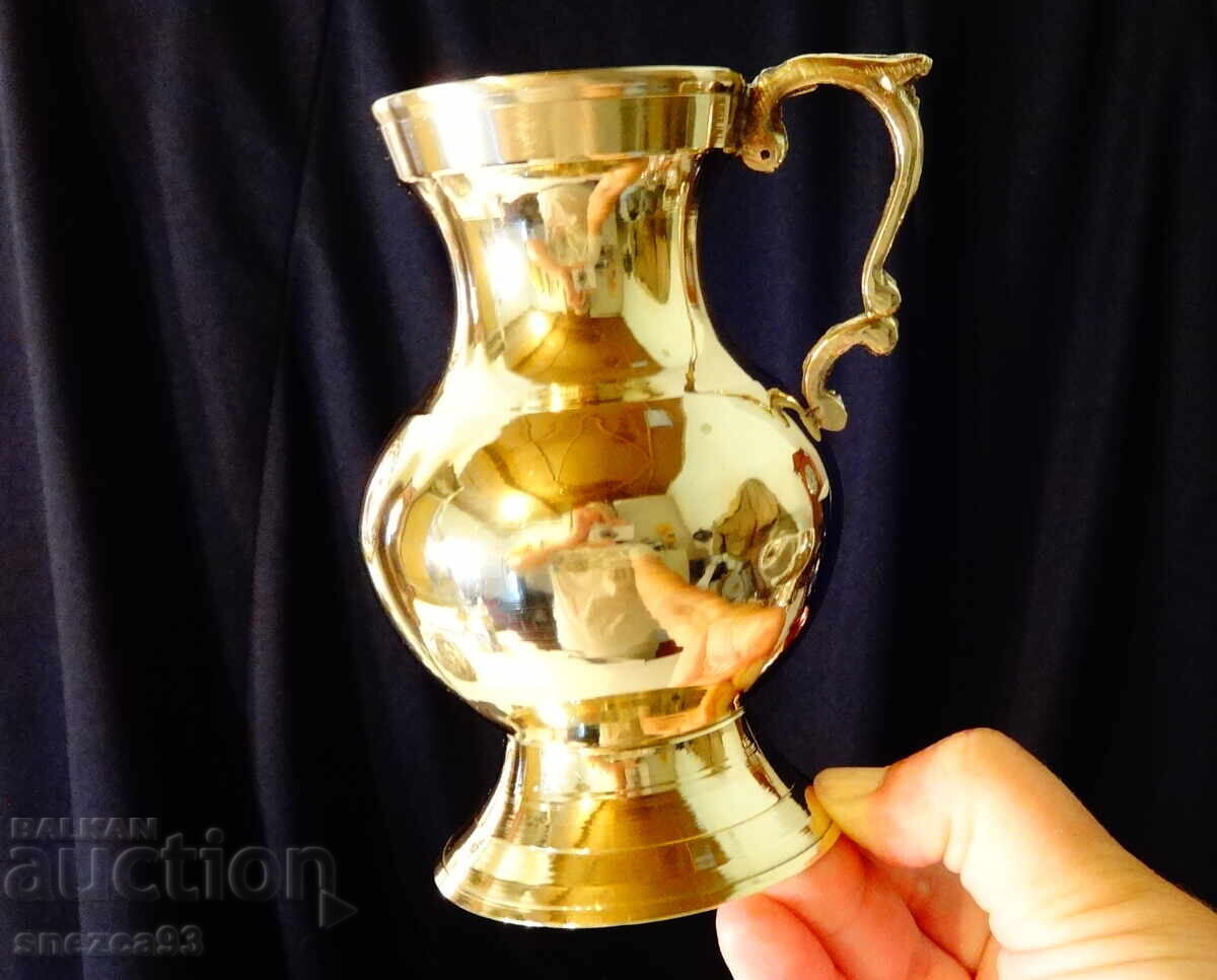 German bronze rakia jug, baroque with price 26.00 BGN | € 13.29