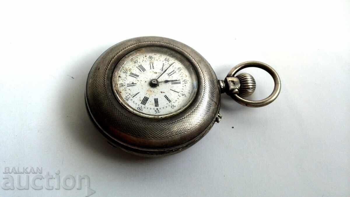 Παλιό τσεπωτό ρολόι μη λειτουργικό - 5