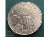 Португалия. 5 евро 2014 г. Елеонора Португалска.