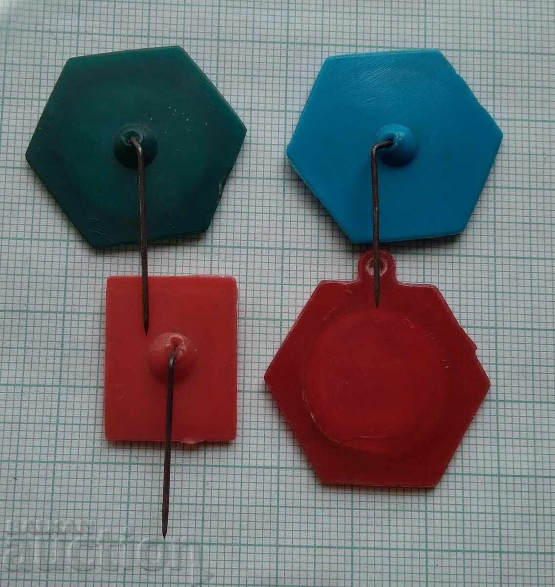 Auction 18869 Badge - Winnetou - Gojko Mitic - LOT 4pcs Auction 18869 Badge - Winnetou - Gojko Mitic - LOT 4pcs