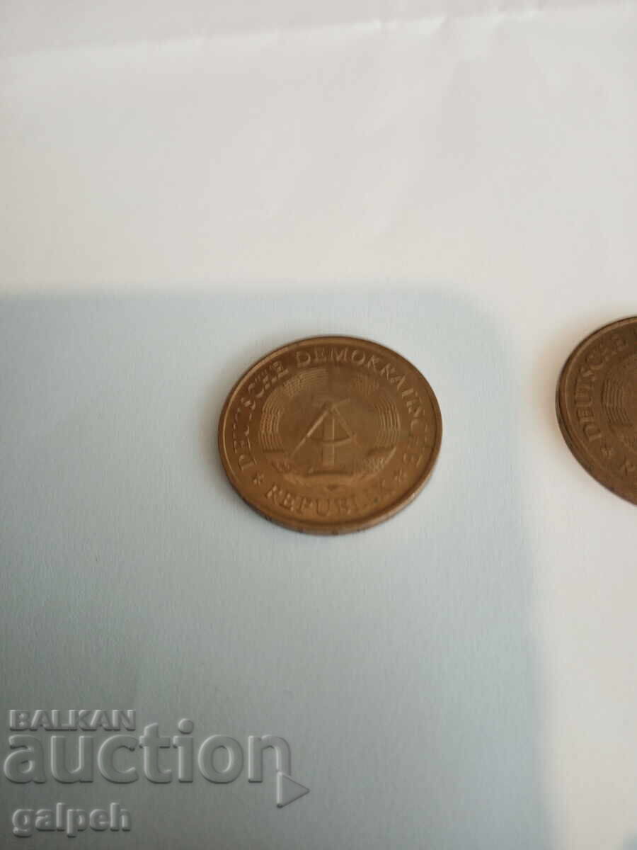 Δημοπρασία ΝΟΜΙΣΜΑΤΑ ΓΛΔ - 5 ΜΑΡΚΑ 1969 - 2 τμχ