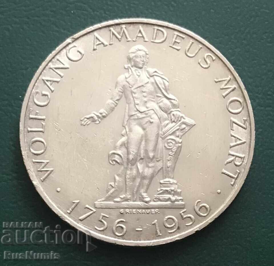 Austria. 25 Schillings 1956. Mozart. Silver