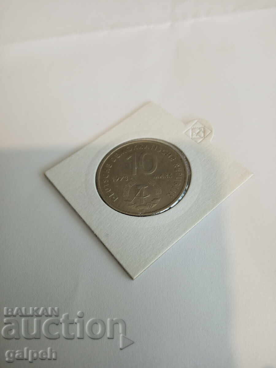 МОНЕТИ ГДР - 5 МАРКИ 1973 г. - 1 бр. с цена 3.50 лв. | € 1.79 МОНЕТИ ГДР - 5 МАРКИ 1973 г. - 1 бр. с цена 3.50 лв. | € 1.79