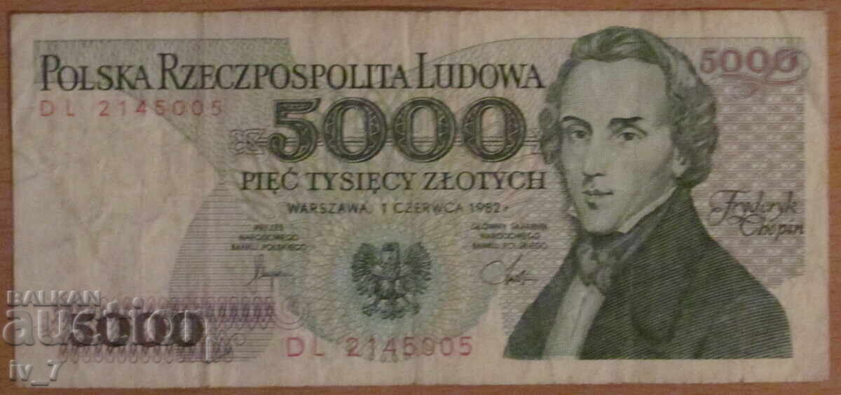 5000 ΖΛΟΤΥ 1982, ΠΟΛΩΝΙΑ