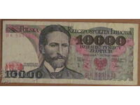 10,000 ZLOTS 1988, POLAND