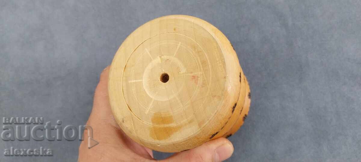 Стар дървен свещник - 5