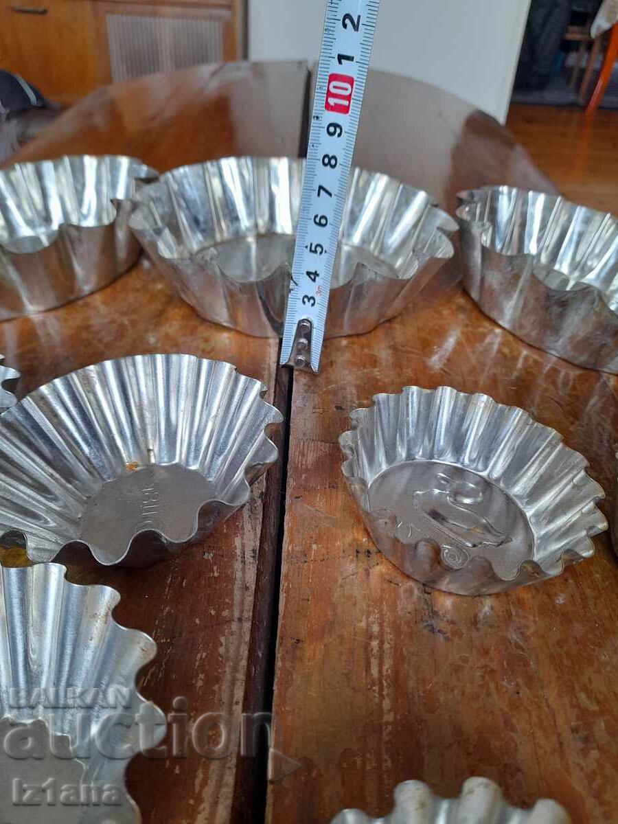 Παλιά καλούπια για γλυκά, μάφινς - 6