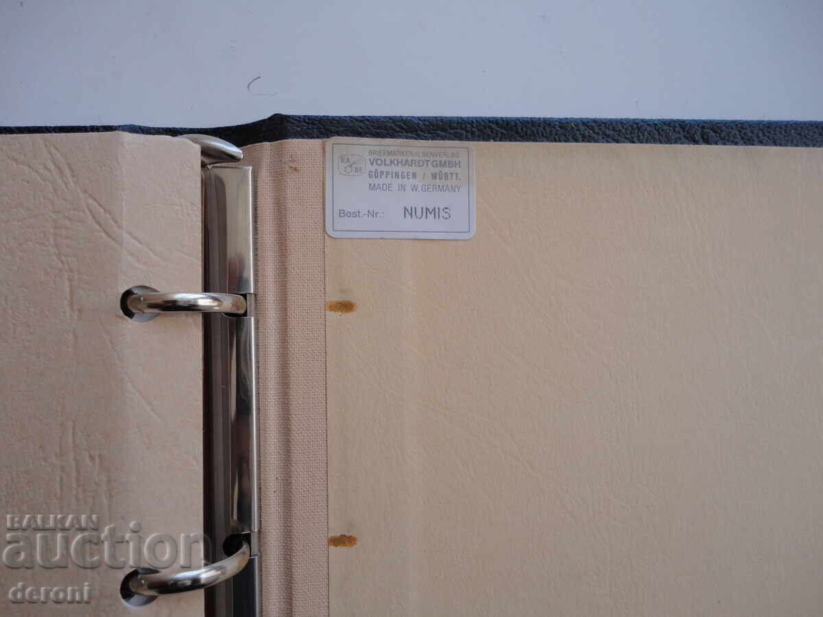 Немски луксозен класьор албум за монети - 6