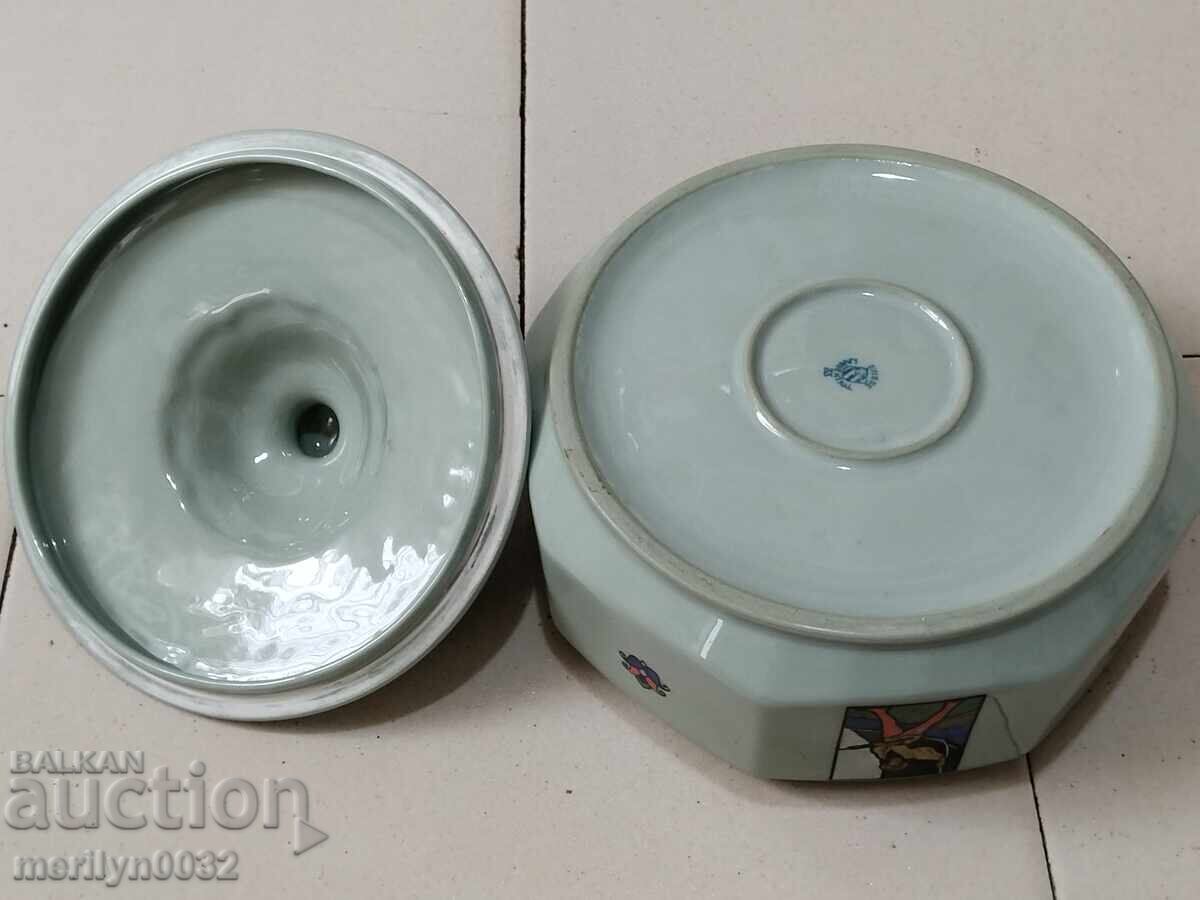 Auction Swiss Porcelain 1933 Covered Bowl Service Auction Swiss Porcelain 1933 Covered Bowl Service