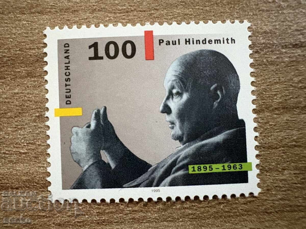 Γερμανία - 100 γρ. από τη γέννηση του Paul Hindemith (1995) MNH