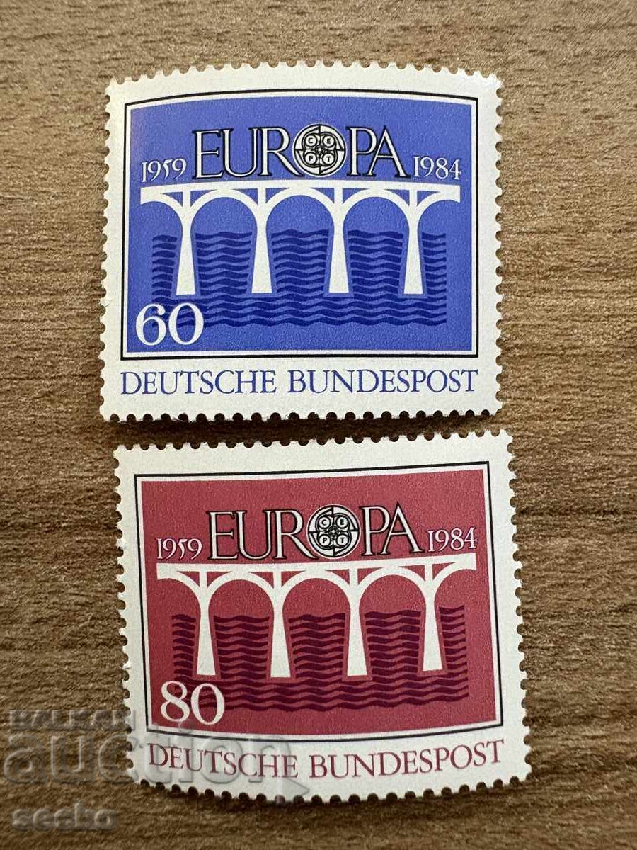 FRG/FRG - Stamps Europe - Bridges - 25 years CEPT (1984) MNH FRG/FRG - Stamps Europe - Bridges - 25 years CEPT (1984) MNH