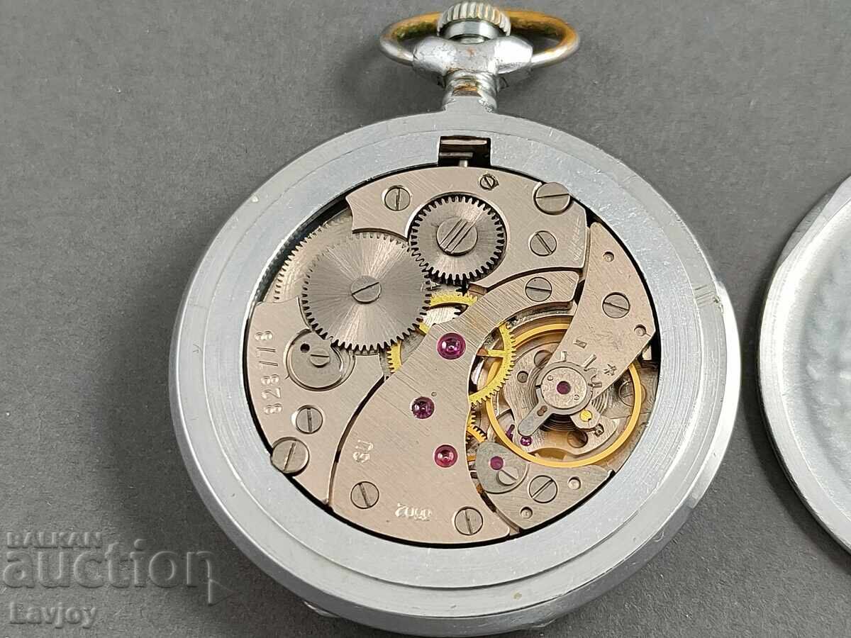 Τσέπης ☭ρολόι με καπάκι Molnija * Molniya - 6 Τσέπης ☭ρολόι με καπάκι Molnija * Molniya - 6