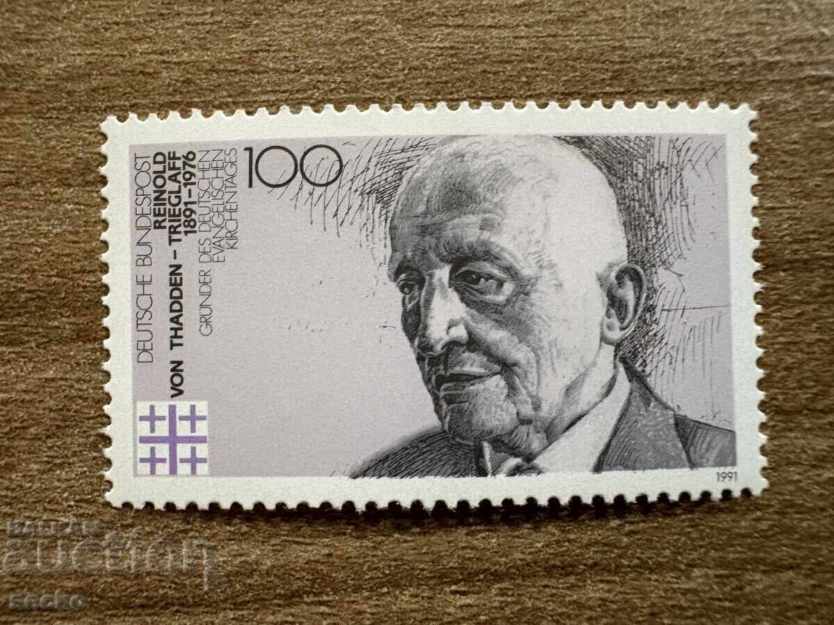 Германия - 100 г. от рождението на Райнод фон ... (1991) MNH