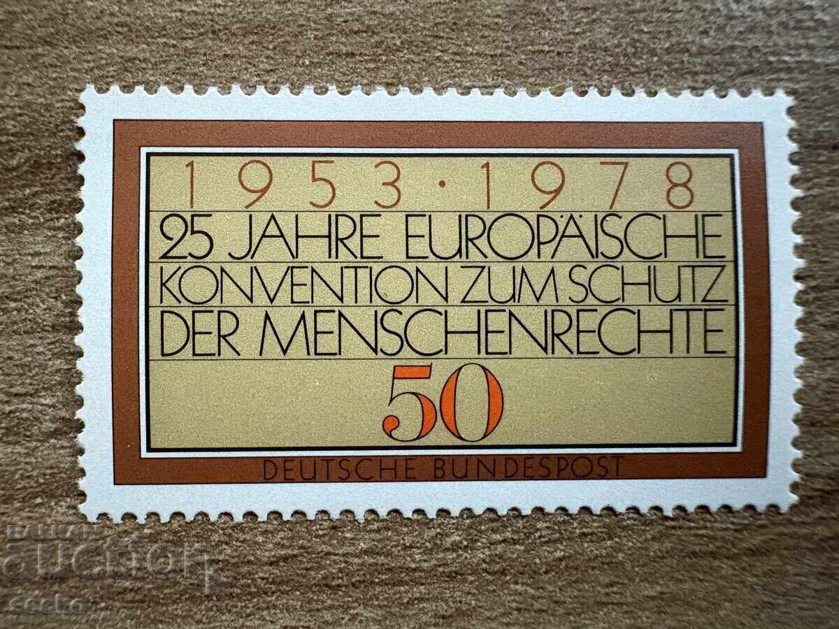 Δυτική Γερμανία/Γερμανία - Προστασία των Ανθρωπίνων Δικαιωμάτων (1978) MNH Δυτική Γερμανία/Γερμανία - Προστασία των Ανθρωπίνων Δικαιωμάτων (1978) MNH