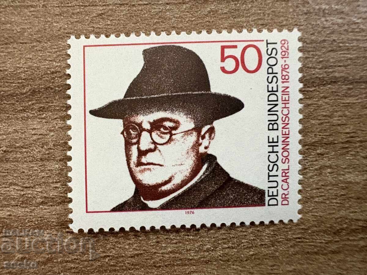 FRG/GDR - 100th Anniversary of the Birth of Dr. Karl ... (1976) MNH