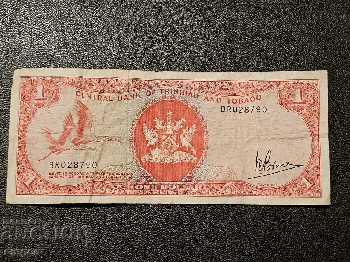 1 δολάριο Τρινιντάντ και Τομπάγκο 1964 1 δολάριο Τρινιντάντ και Τομπάγκο 1964