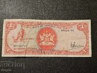 1 δολάριο Τρινιντάντ και Τομπάγκο 1964