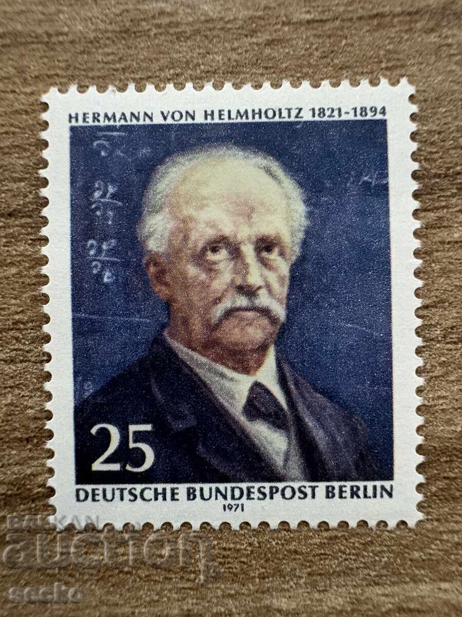 Berlin - 150 ani de la nașterea lui Hermann von ... (1971) MNH
