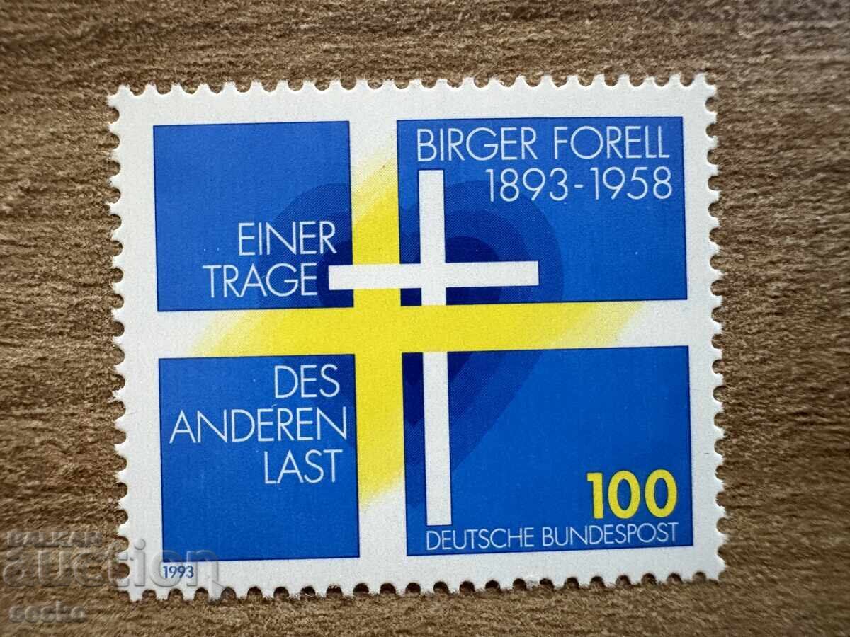 Германия - 100 г. от рождението на Биргер Форел...(1993) MNH