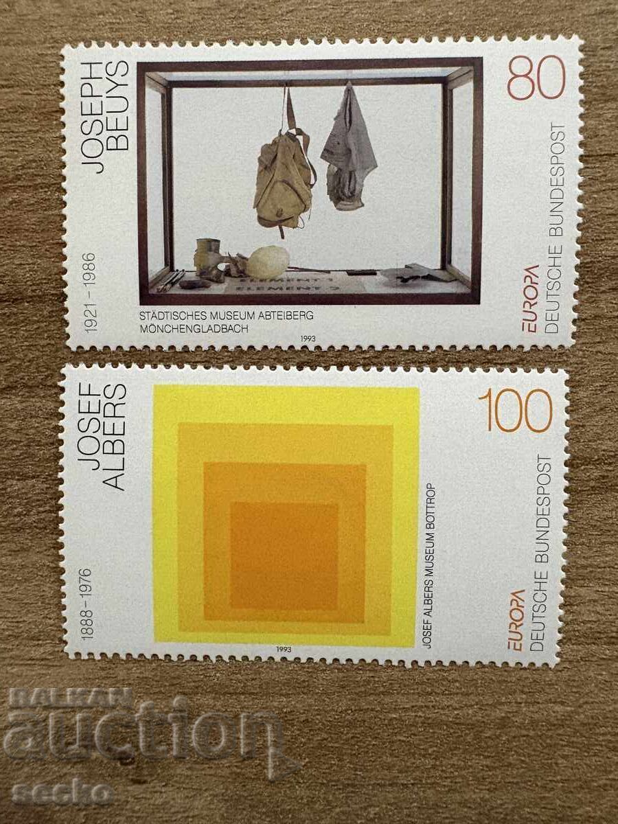 Γερμανία - Γραμματόσημα Ευρώπης - Σύγχρονη Τέχνη (1993) MNH
