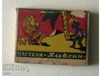 Kingdom of Bulgaria litho box pastels Aleksin Varna