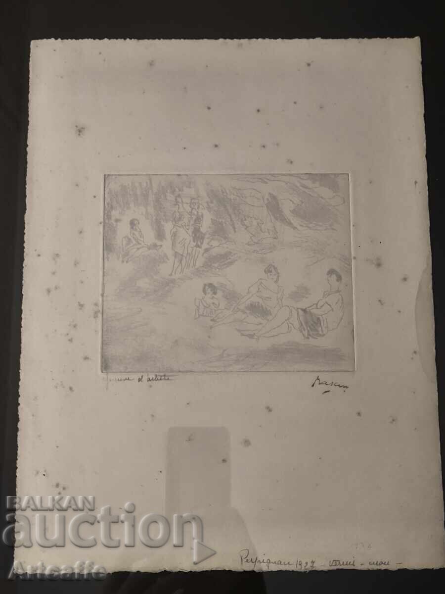 Licitație Zhul Paskin - gravură originală, gravură fidelă, 1929