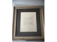 Zhul Paskin - gravură originală, gravură fidelă, 1929