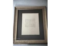 Zhul Paskin - gravură originală, gravură fidelă, 1929