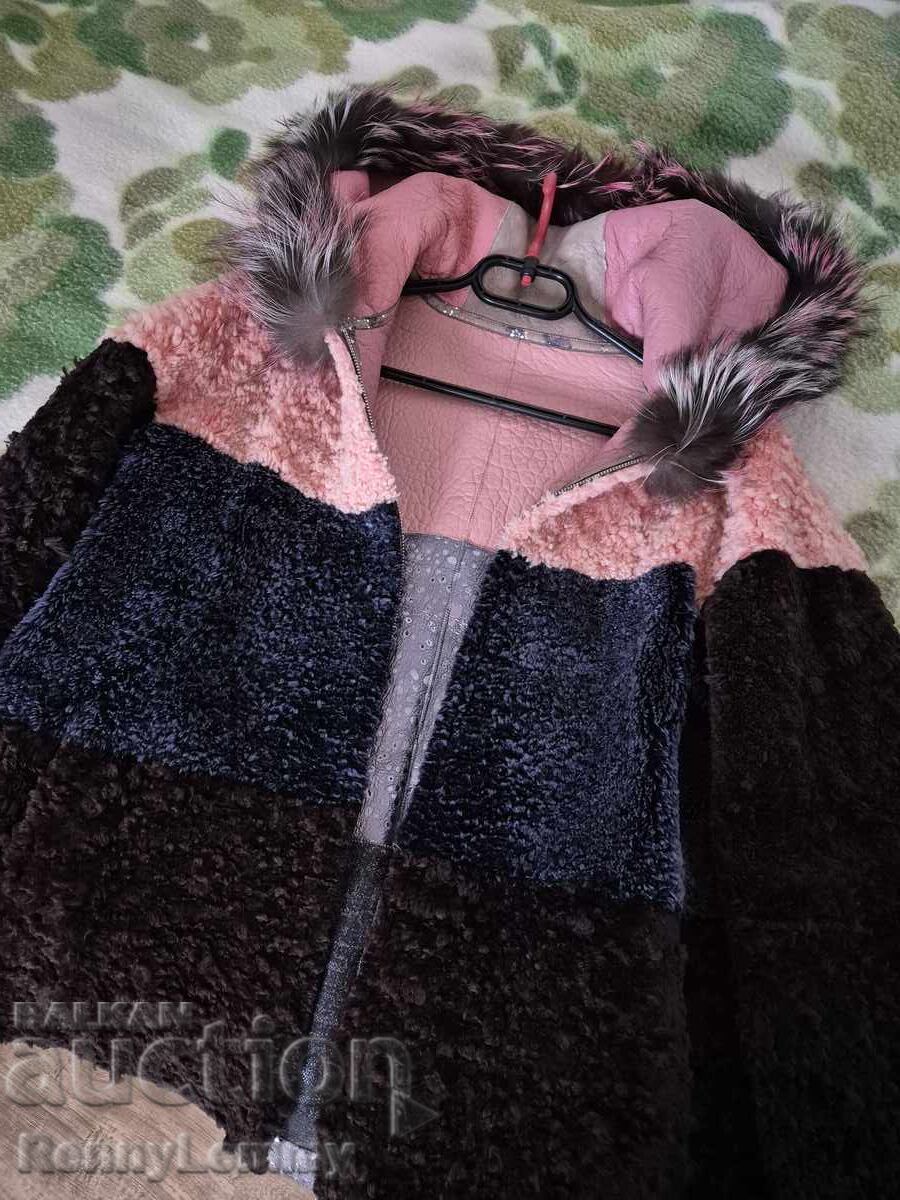 Boutique coat, natural leather with price € 153.39 | 300.00 BGN