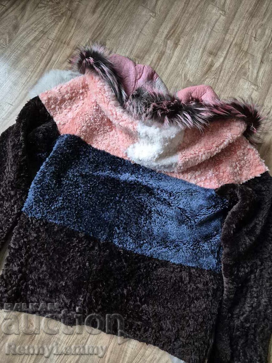 Palton boutique, piele naturală - 6