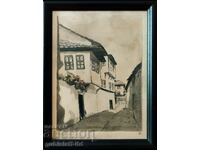 Εικόνα, παλιά σπίτια, Lovech-Varosha, δεκαετία του 1940.