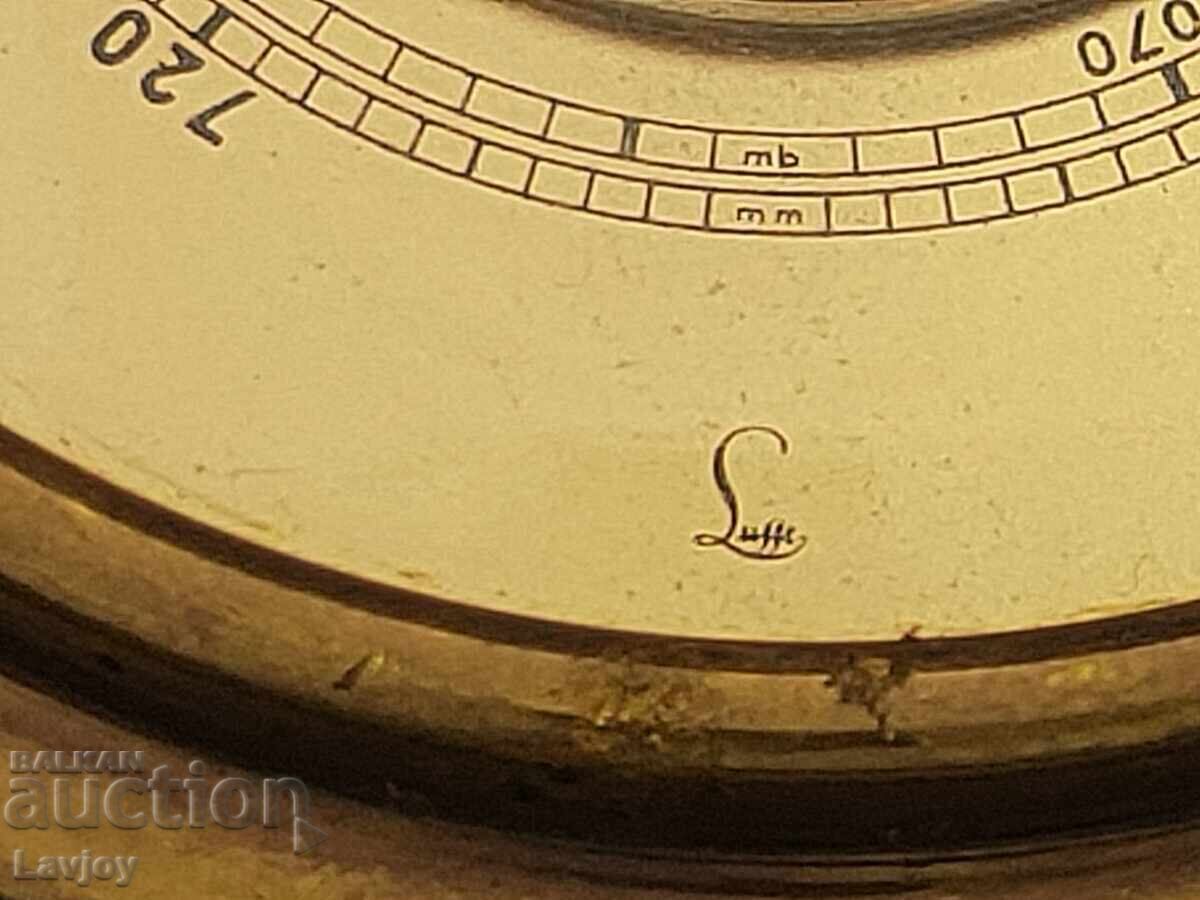 Немски кабинетен барометър Lufft 1939- 1945 с цена 150.00 лв. | € 76.69 Немски кабинетен барометър Lufft 1939- 1945 с цена 150.00 лв. | € 76.69