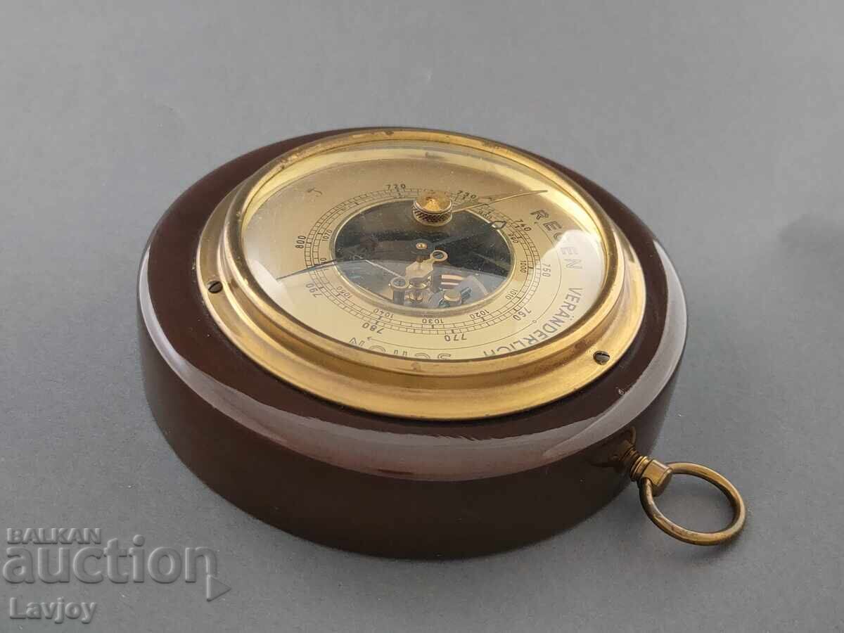 Доставка на Немски кабинетен барометър Lufft 1939- 1945 Доставка на Немски кабинетен барометър Lufft 1939- 1945