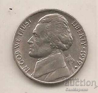 5 σεντ ΗΠΑ 1979 D* με τιμή 0.70 BGN | € 0.36 5 σεντ ΗΠΑ 1979 D* με τιμή 0.70 BGN | € 0.36