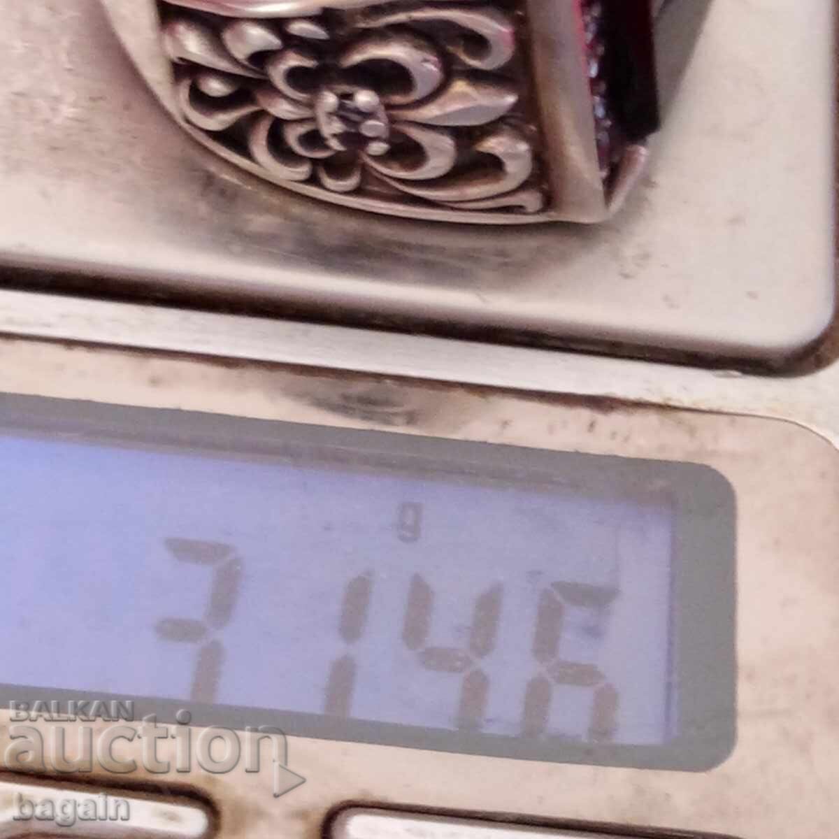 Inel argint bărbați - 5 Inel argint bărbați - 5