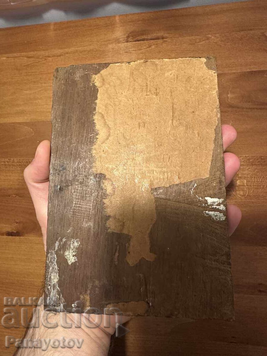 ICONĂ DE CASĂ SF. NICOLAE ARGINTATĂ CONSTANTINOPOL 19 SECOL - 7