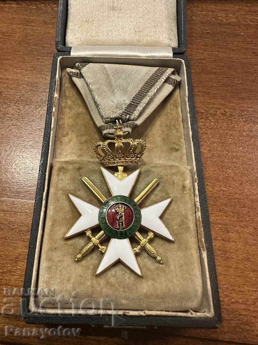 Order of Bravery III Class Medal for Military Merit St. Alexander