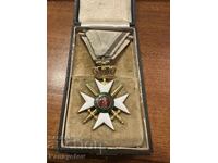 ОРДЕН ХРАБРОСТ III СТ.  МЕДАЛ ВОЕННА ЗАСЛУГА СВ. АЛЕКСАНДЪР