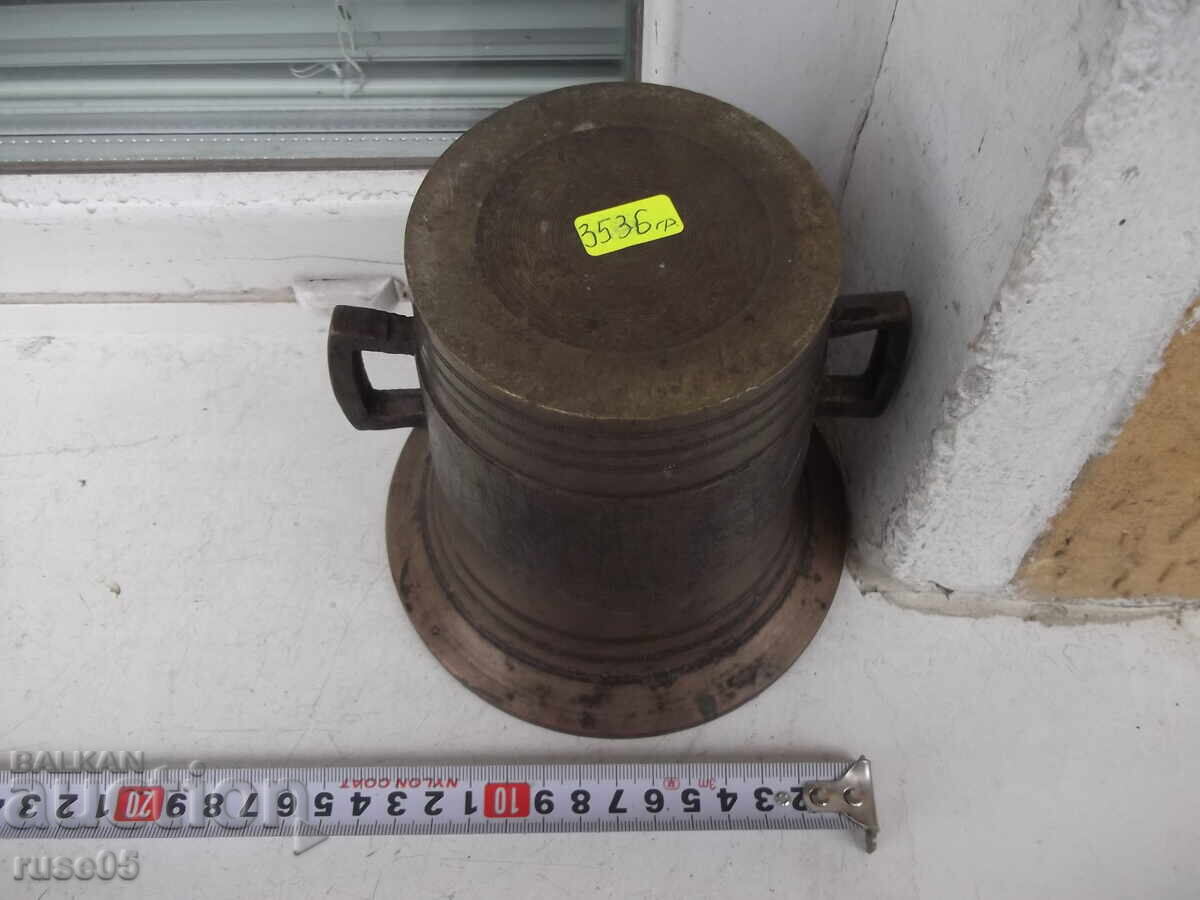 Auction Hammer with bronze old hammer - 1 Auction Hammer with bronze old hammer - 1