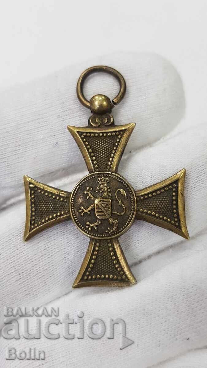 Knightly Order Cross For 10 Years of Excellent Service Ferdinand I with price 90.00 BGN | € 46.02