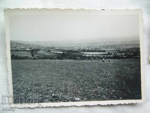 Аукцион Малка снимка 3 броя - учение на школници от ШЗО, София,1930