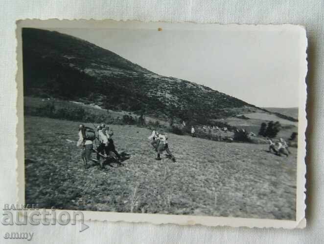 Доставка на Малка снимка 3 броя - учение на школници от ШЗО, София,1930