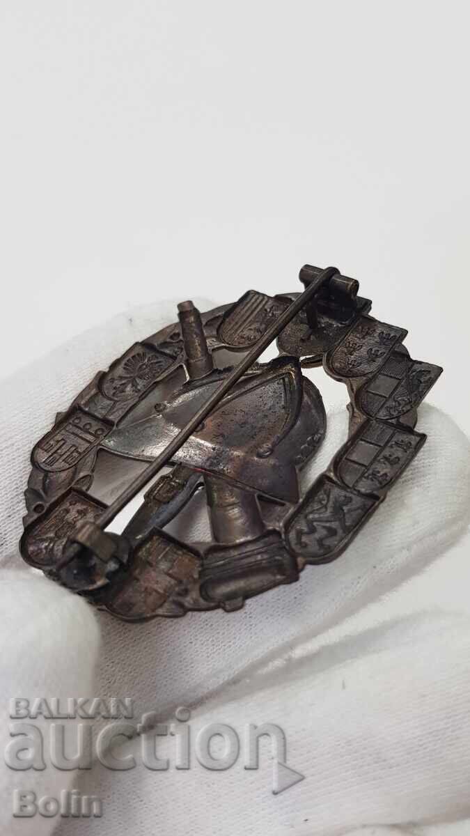 Delivery of Rare collectible firefighter badge Austria bronze