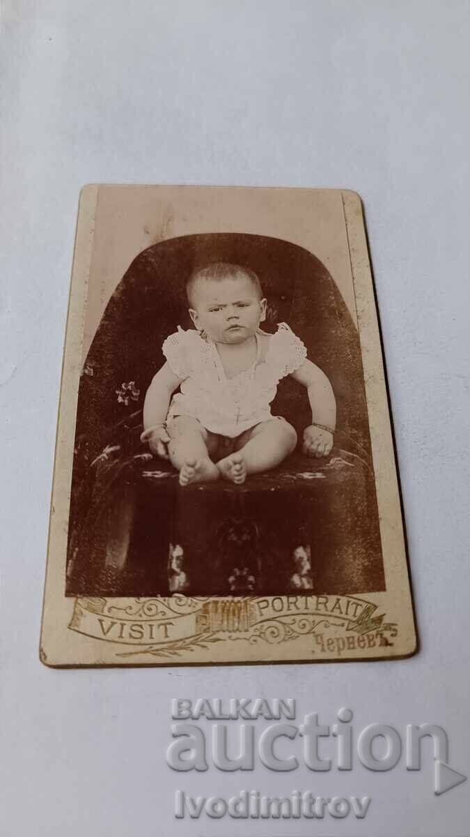 Φωτογραφία Μικρό αγόρι 1897 Χαρτόνι Φωτογραφία Μικρό αγόρι 1897 Χαρτόνι