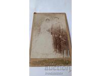 Снимка Младоженци Картон