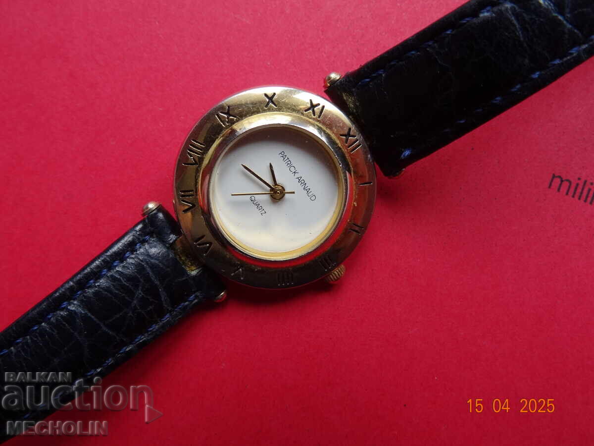 Delivery of Vintage Quartz Watch PATRICK ARNAUD