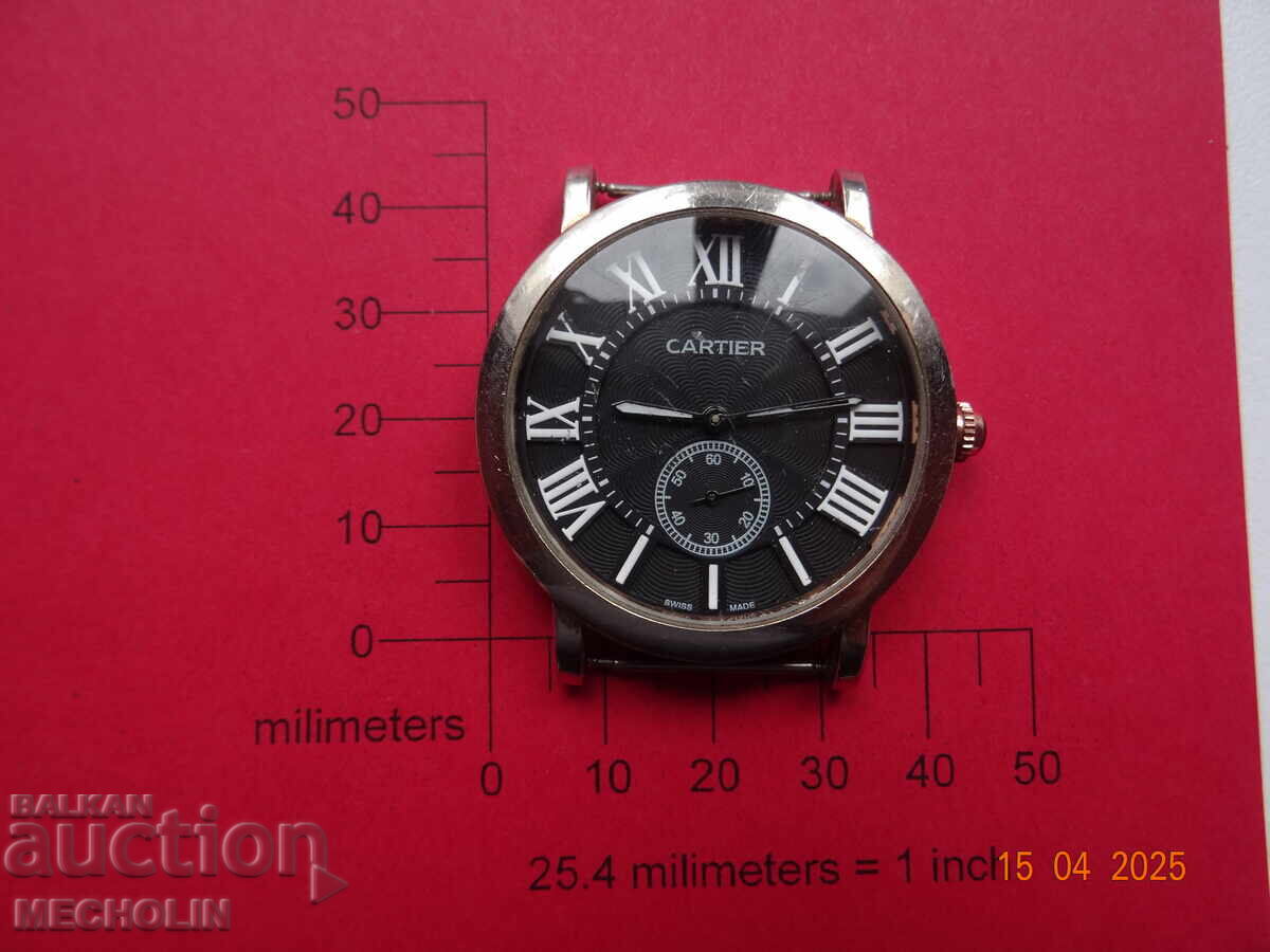 Vintage Cartier Quartz Watch with price 11.00 BGN | € 5.62