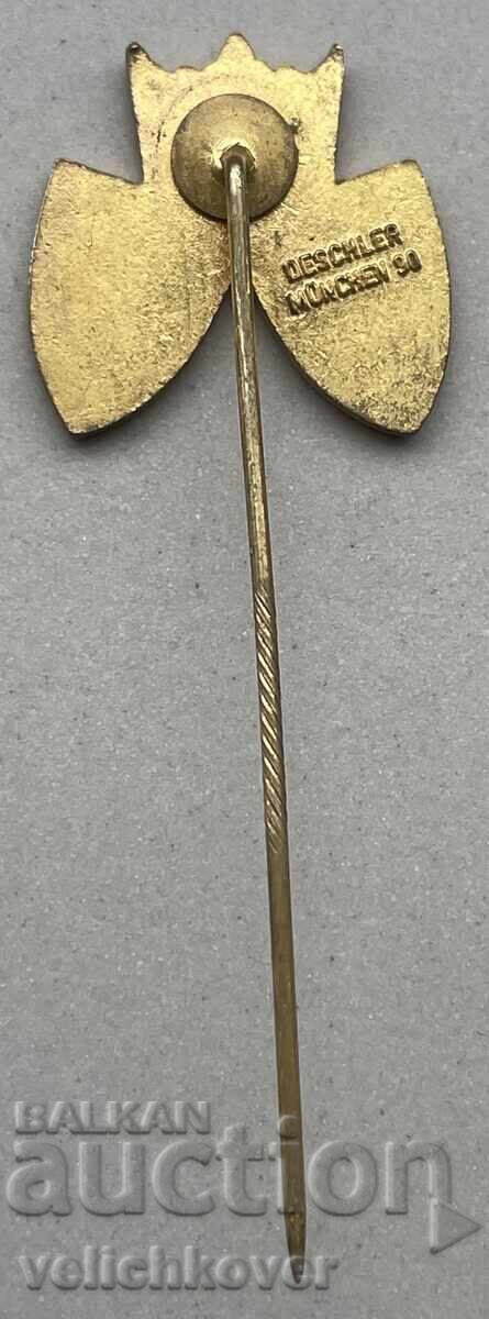 Παράδοση 40791 Γερμανία σήμα έμβλημα Βαυαρία σμάλτο επιχρύσωση Παράδοση 40791 Γερμανία σήμα έμβλημα Βαυαρία σμάλτο επιχρύσωση