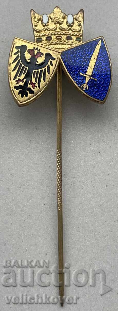 40791 Γερμανία σήμα έμβλημα Βαυαρία σμάλτο επιχρύσωση 40791 Γερμανία σήμα έμβλημα Βαυαρία σμάλτο επιχρύσωση