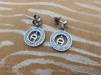 Earrings jewelry silver, very beautiful and elegant 16.04.2025